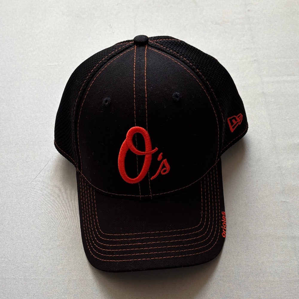 Baltimore Orioles Black and Red Baseball Cap